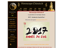 Tablet Screenshot of horoscope-chinois.fr